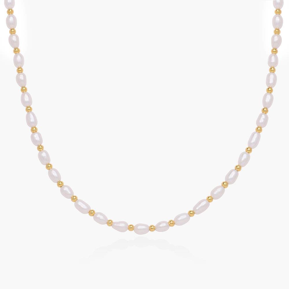 Luisa Genuine Pearl Beaded Necklace-1 product photo