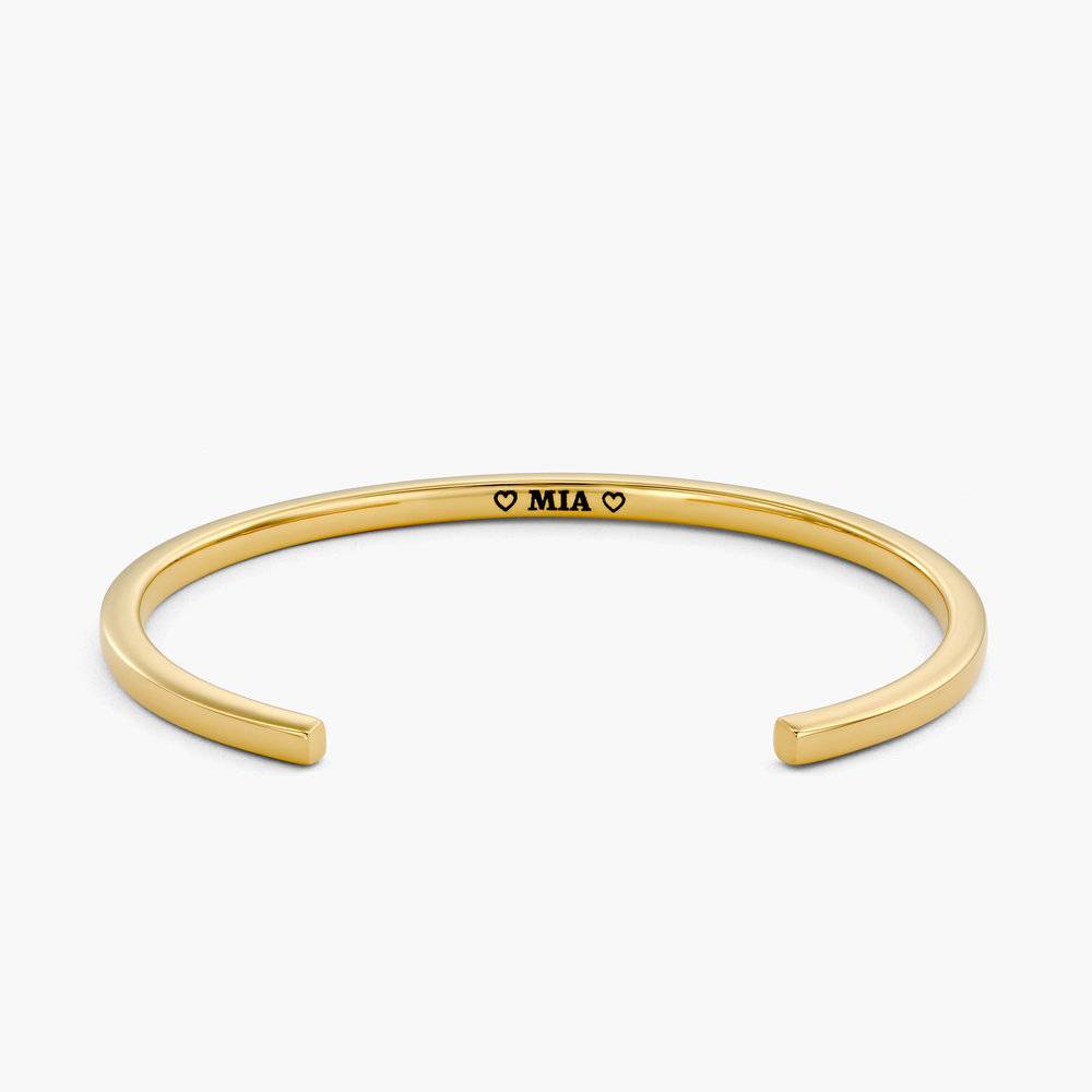 Allora Name Ankle Bracelet - Gold Vermeil - Oak & Luna