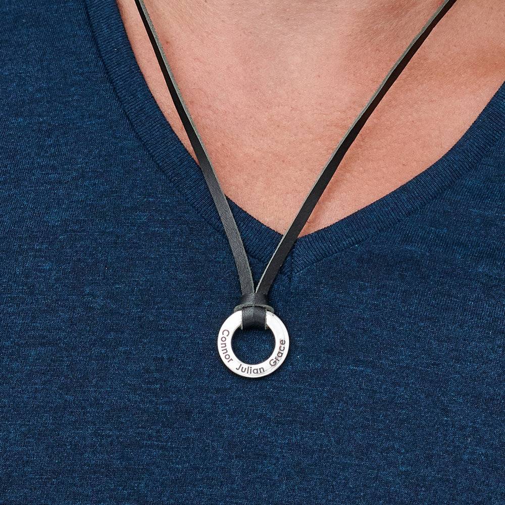 Laguna Engraved Necklace-4 photo du produit