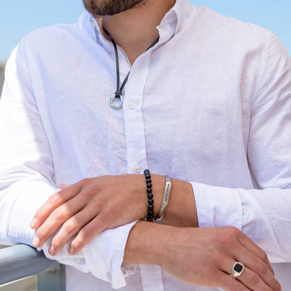 Laguna Engraved Necklace-3 photo du produit