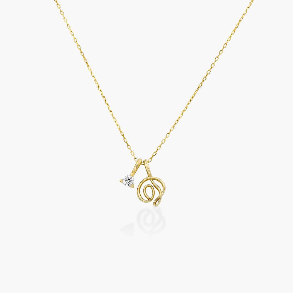 Sterling Silver White Ice .01ct. Diamond Musical Note Necklace