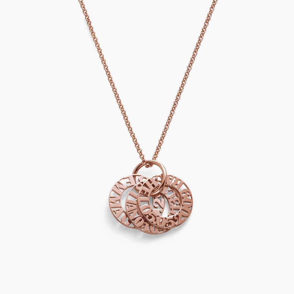 Tokens of Love Necklace - Rose Gold Plated photo du produit