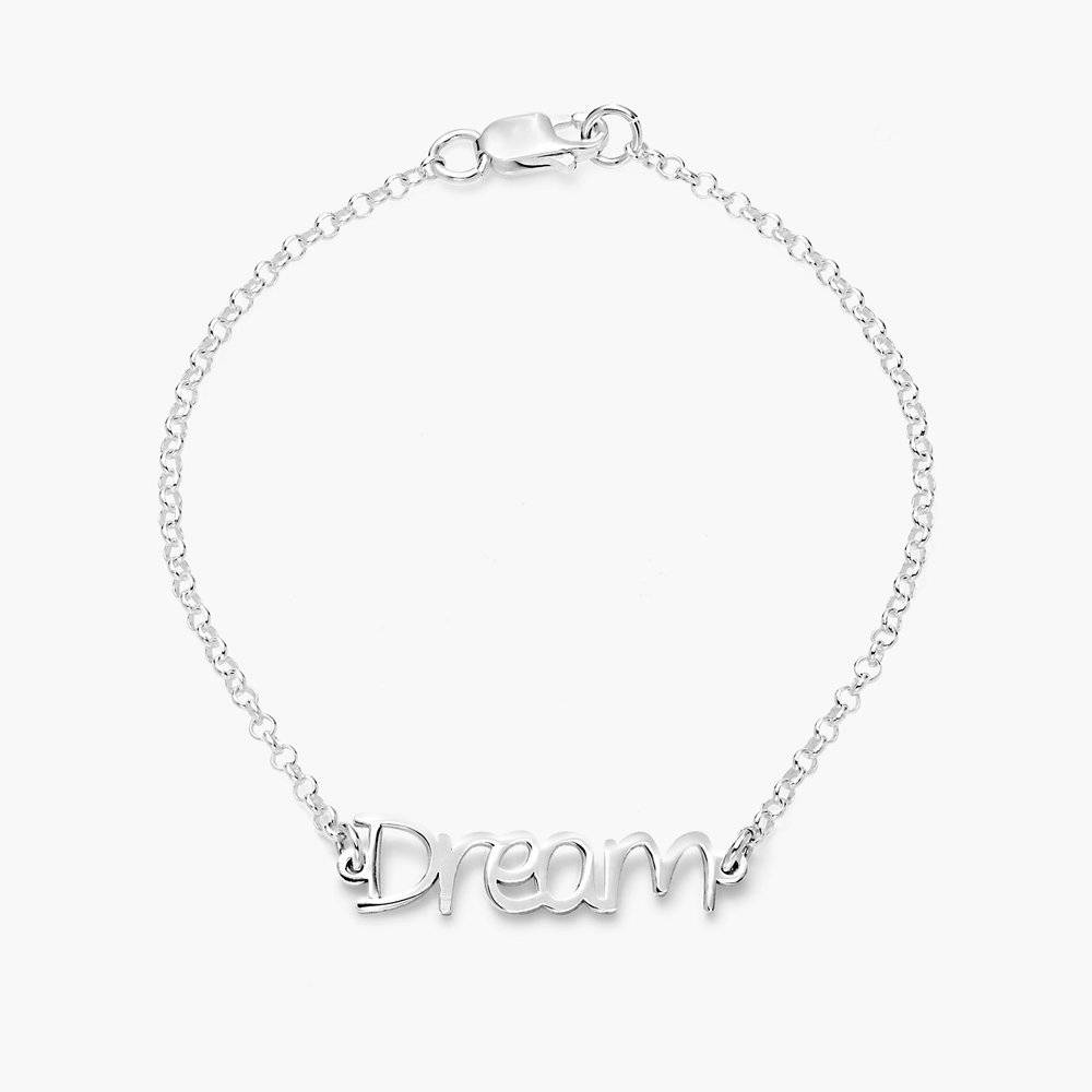 Pixie Name Bracelet - Silver product photo