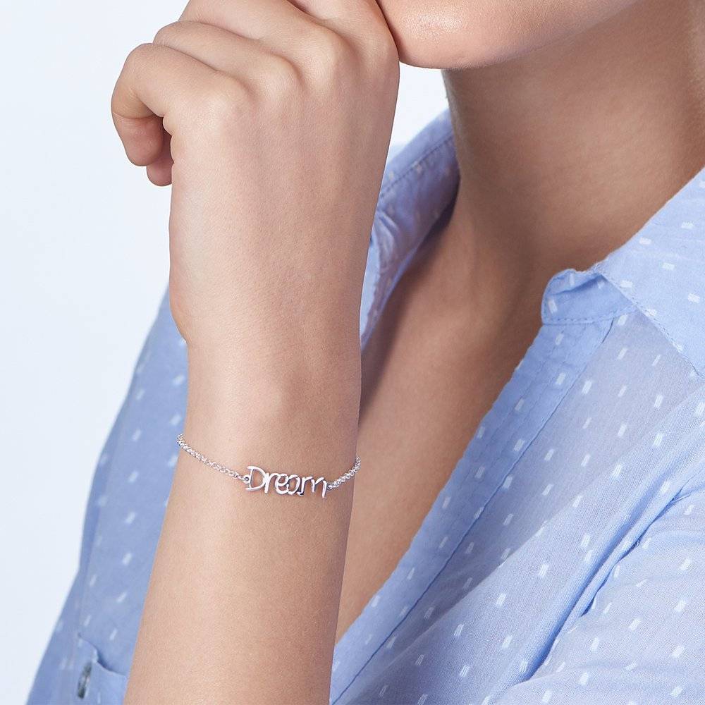 Pixie Name Bracelet - Silver-1 photo du produit