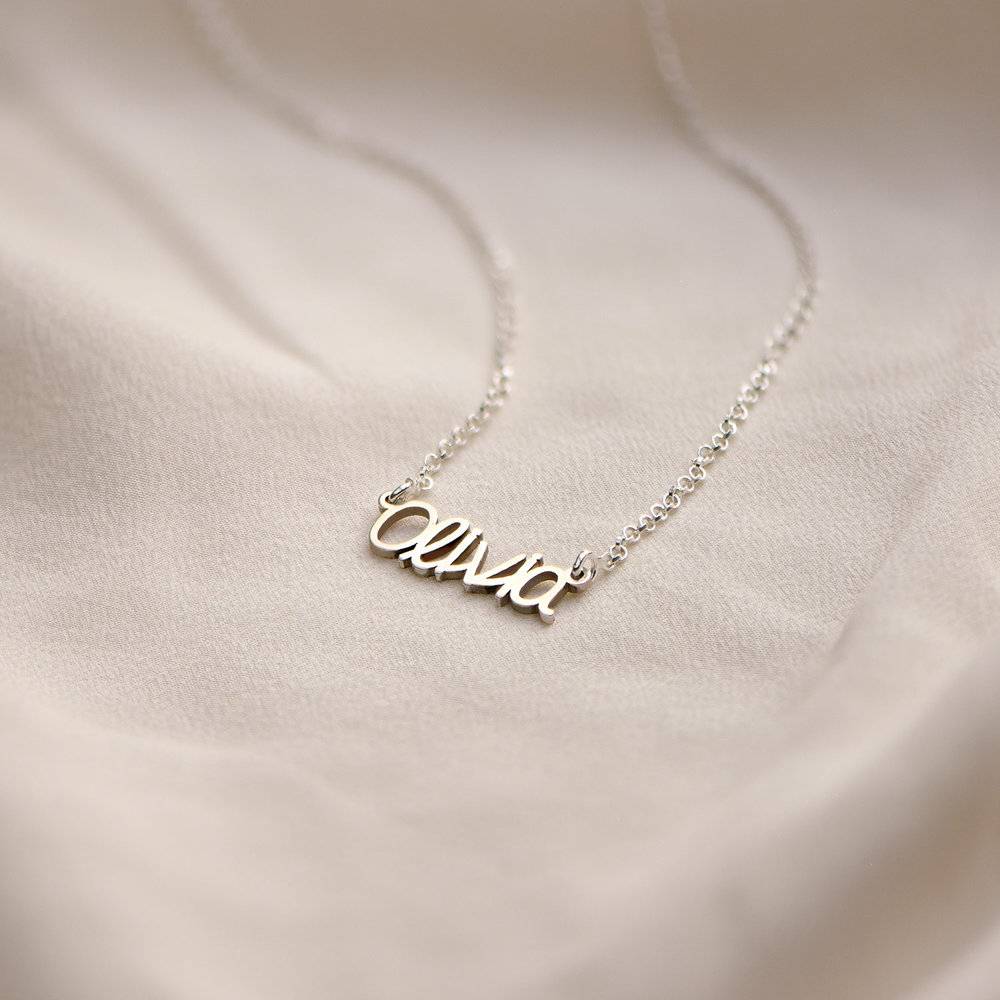 Pixie Name Necklace - Silver-7 product photo