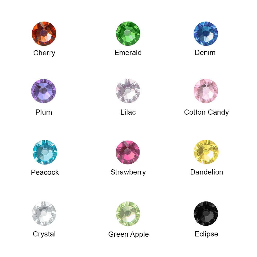 Pixie Name Necklace with Cubic Zirconia - Gold Plated-5 photo du produit