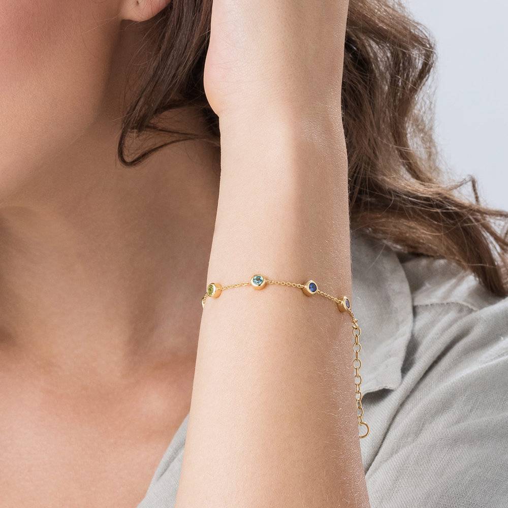 Rainbow Bracelet - Gold Plated-3 photo du produit