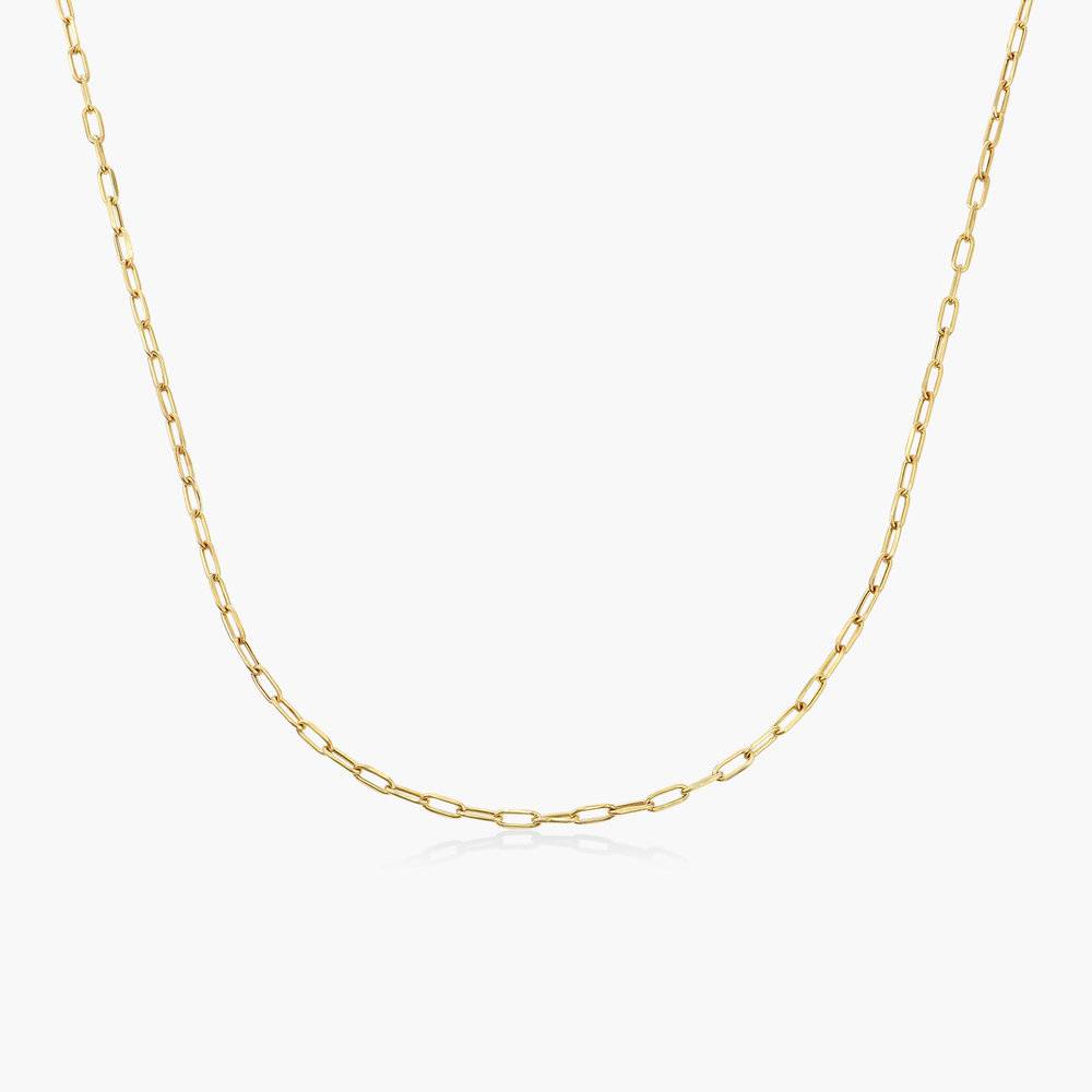 14K Gold Paperclip Chain Link Necklace | Quince