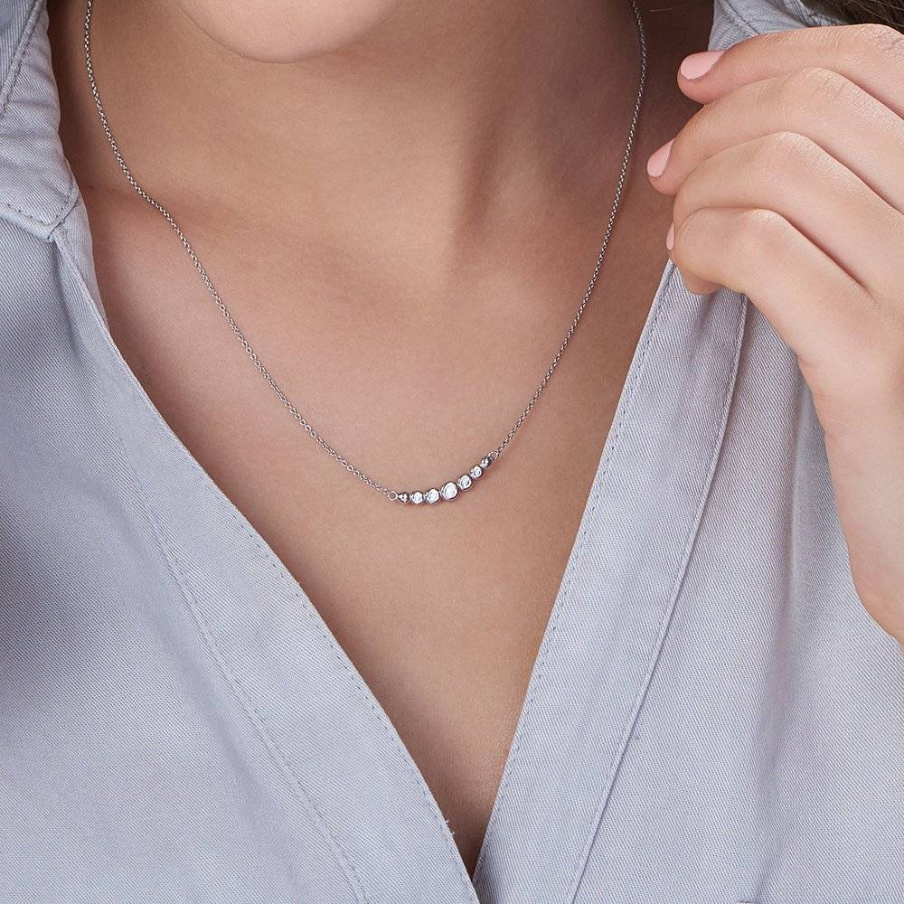 Shimmer Necklace - Silver-3 photo du produit