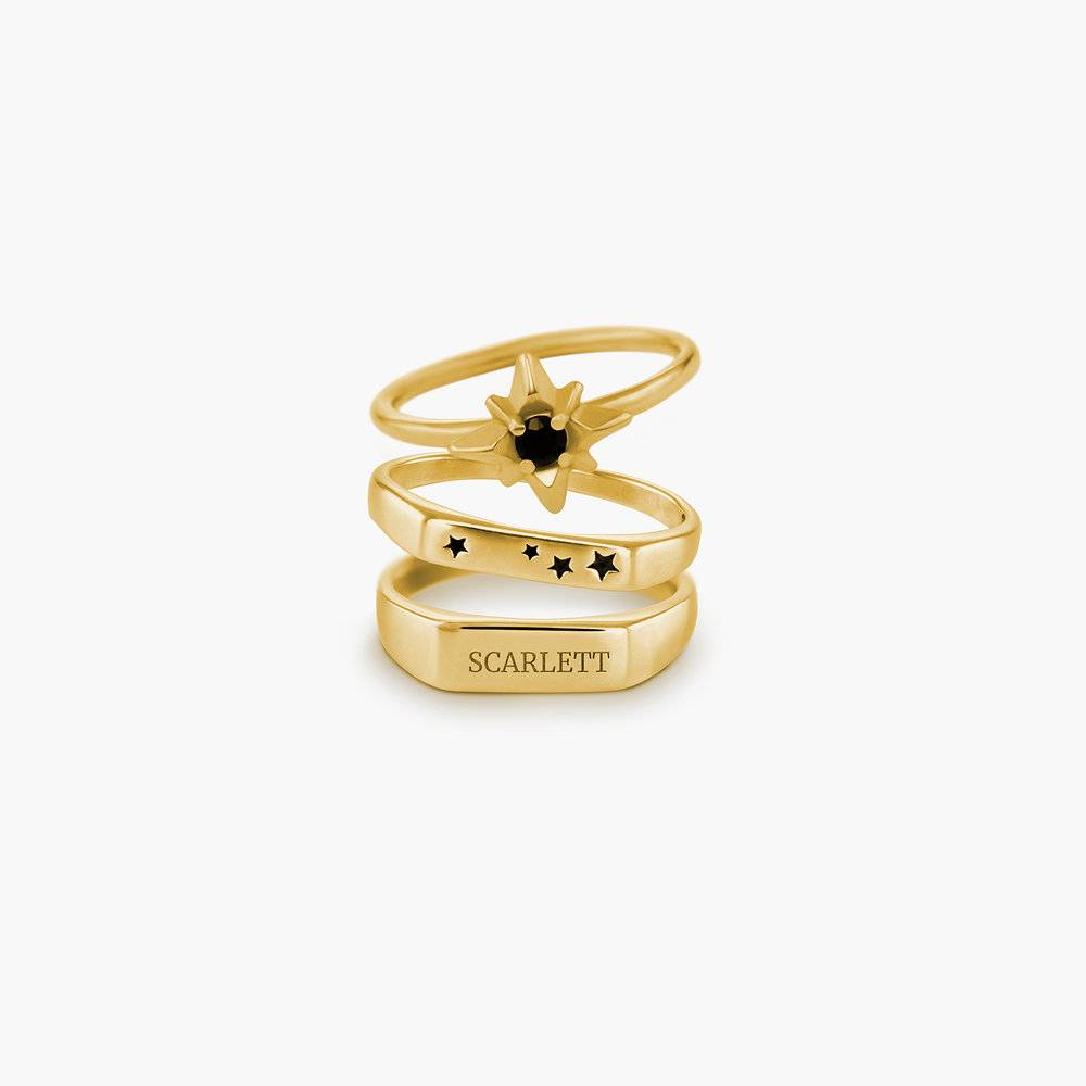 Starburst Ring - Gold Plated-6 photo du produit