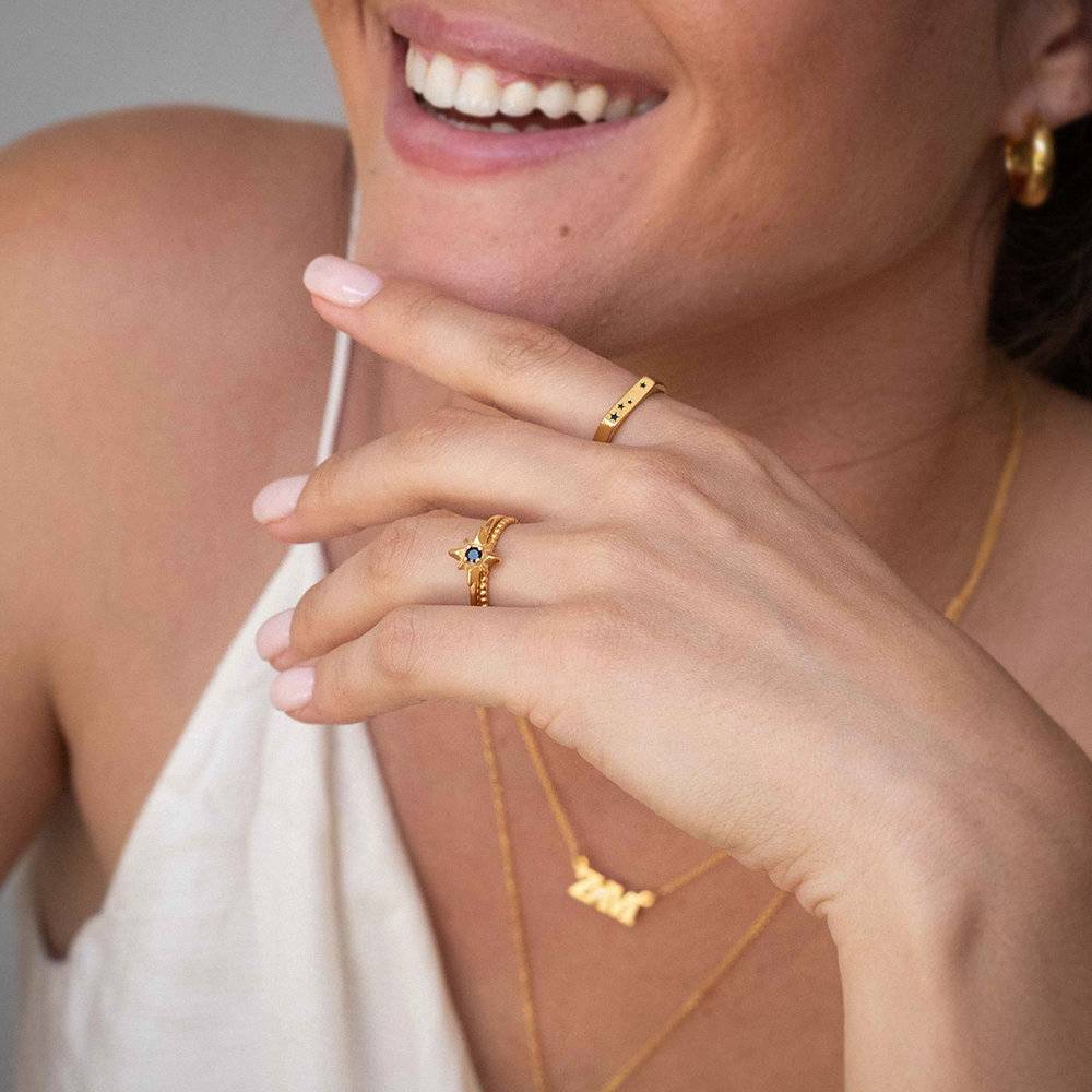 Starburst Ring - Gold Plated-5 photo du produit