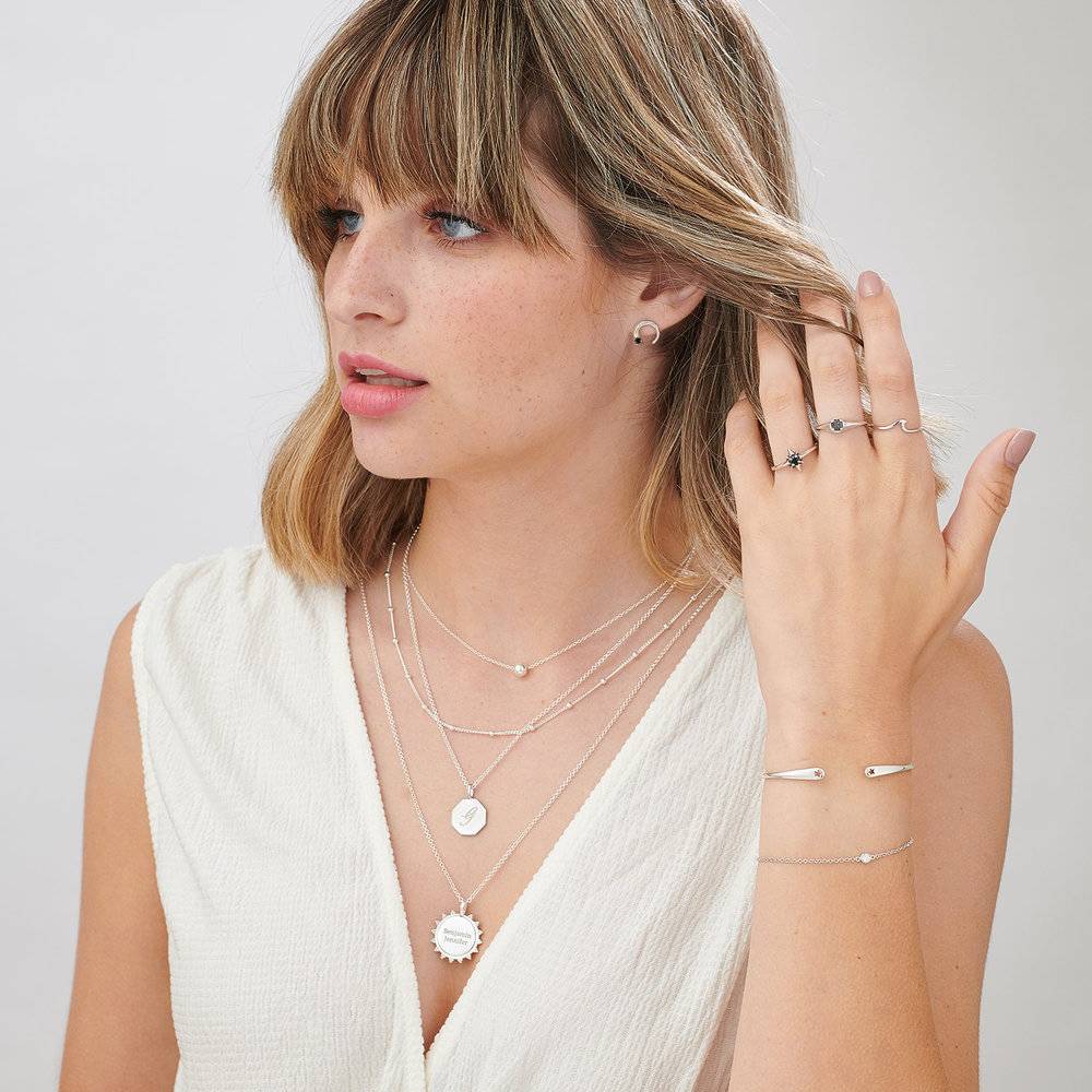 Starburst Ring - Sterling Silver-1 photo du produit