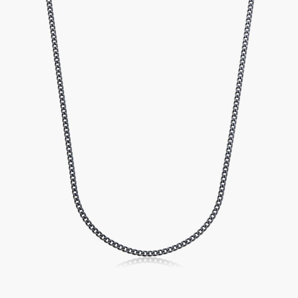 Pillar Bar Necklace for Men - Silver - Oak & Luna