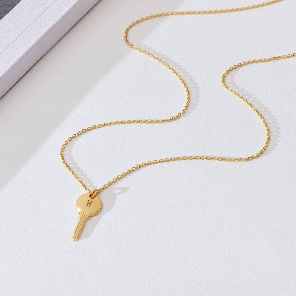 The key necklace - Gold Vermeil-3 product photo