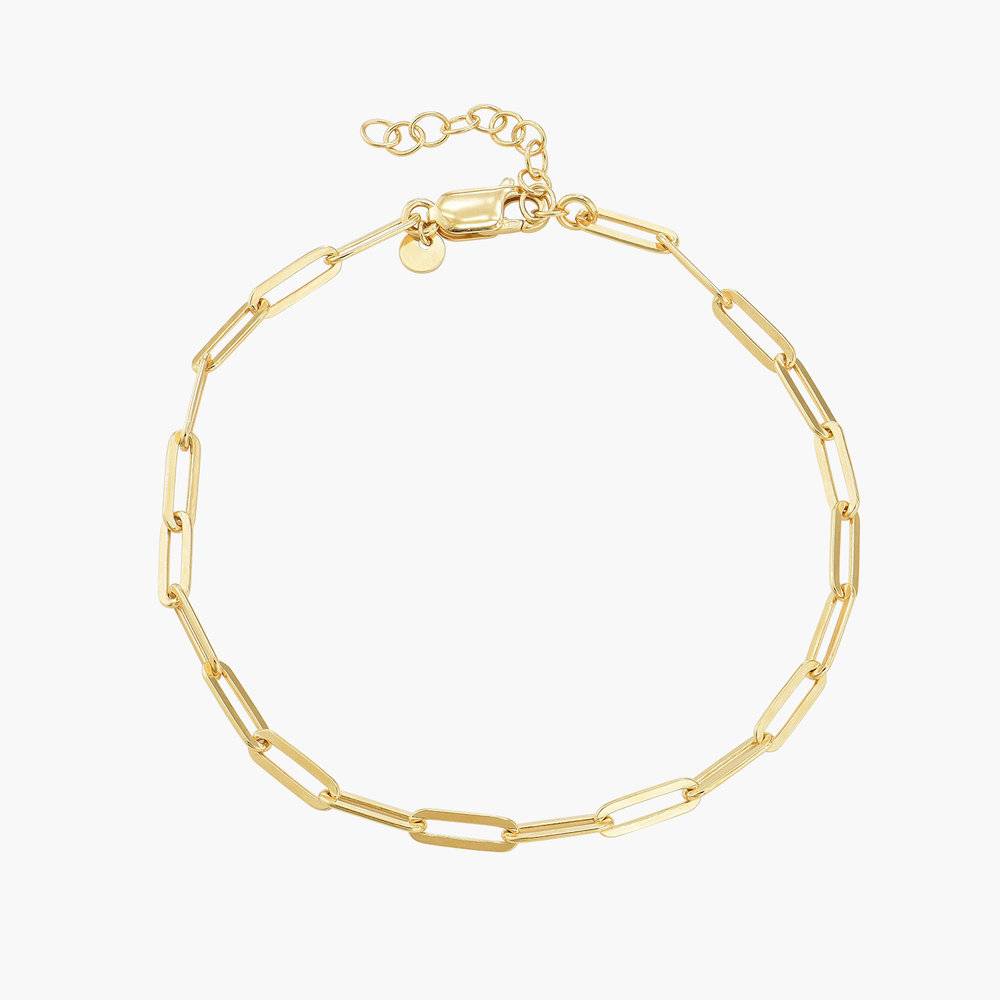 The Showstopper Link Bracelet/Anklet - Gold Plated-3 product photo