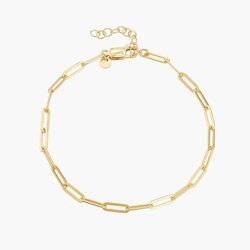 The Showstopper Link Bracelet/Anklet - Gold Vermeil - Oak & Luna