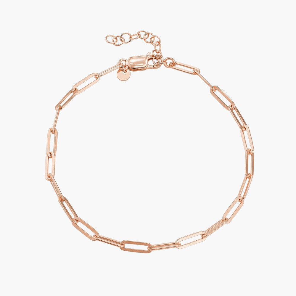 The Showstopper Link Bracelet/Anklet - Rose Gold Plated-1 product photo