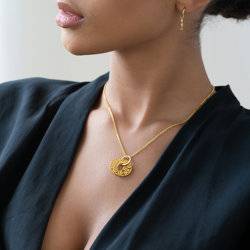 [LLOYD] 韓国☆10K GOLD☆Romantic tie stone Necklace LLOYD] 韓国☆10K GOLD☆Romantic tie stone Necklace