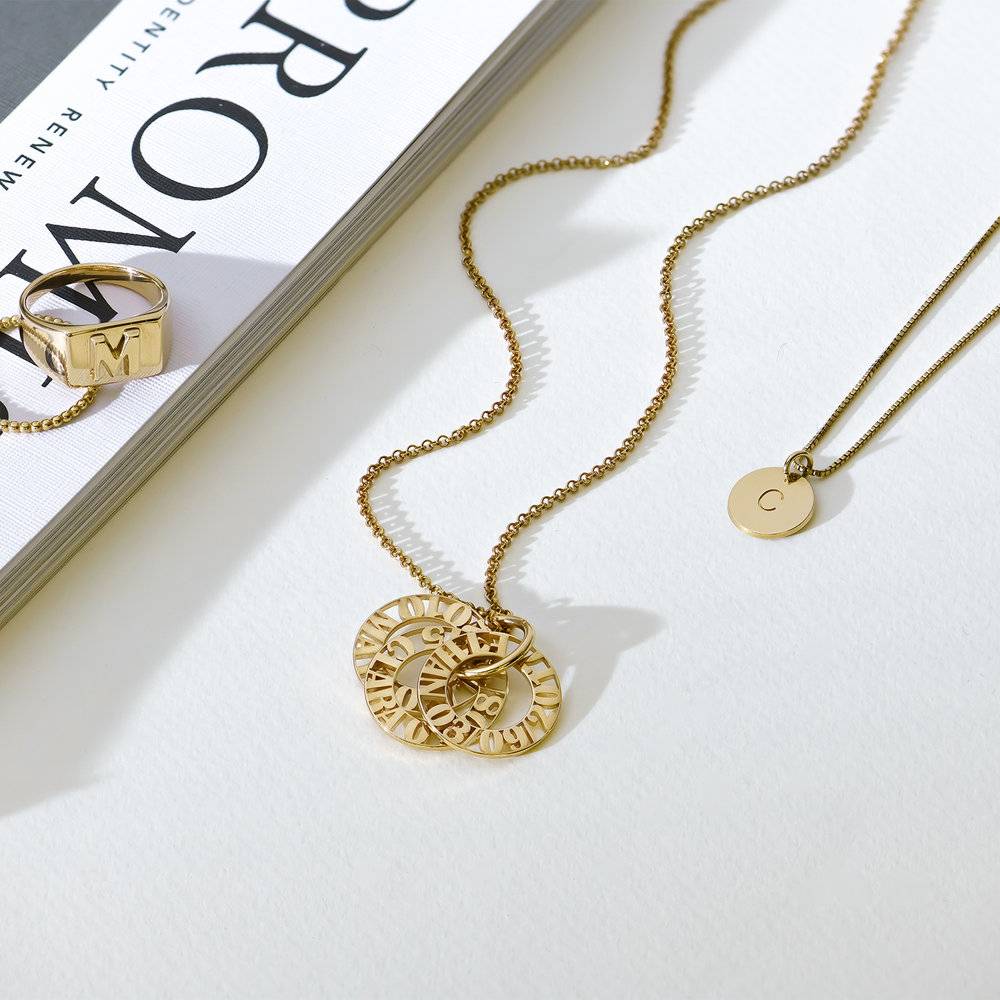 Tokens of Love Necklace -  Gold Vermeil-2 product photo