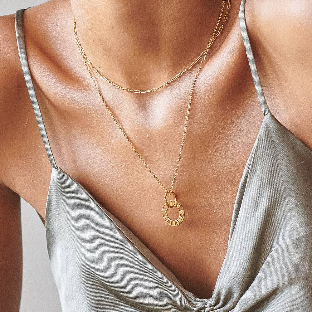 Tokens of Love Necklace - 18k Vermeil Gold Plated-5 product photo