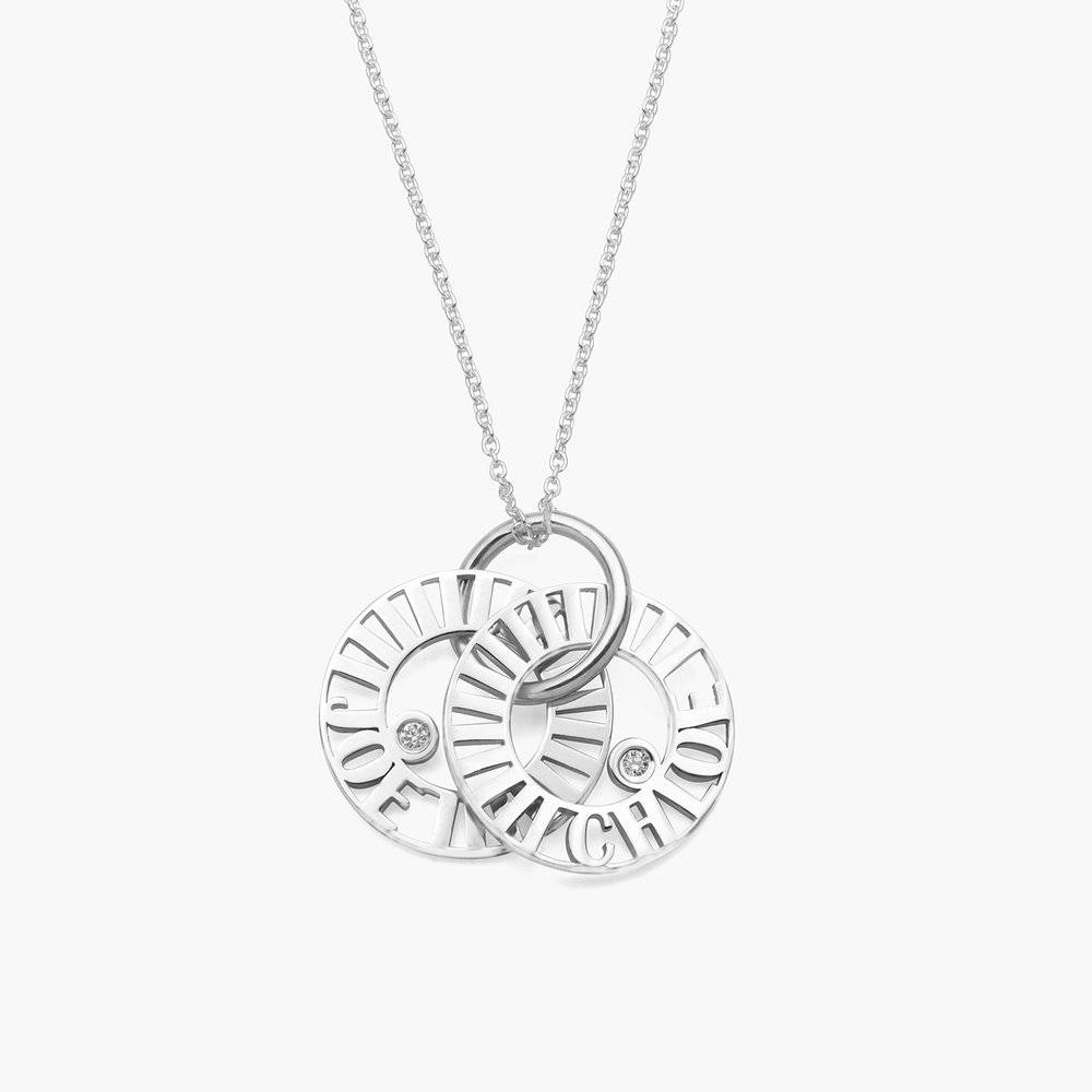 Tokens of Love Necklace with Diamond - Silver-2 product photo