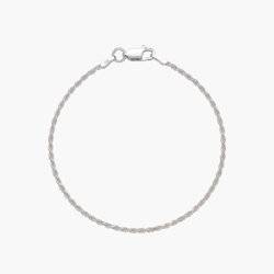 Rope Chain Bracelet - Silver