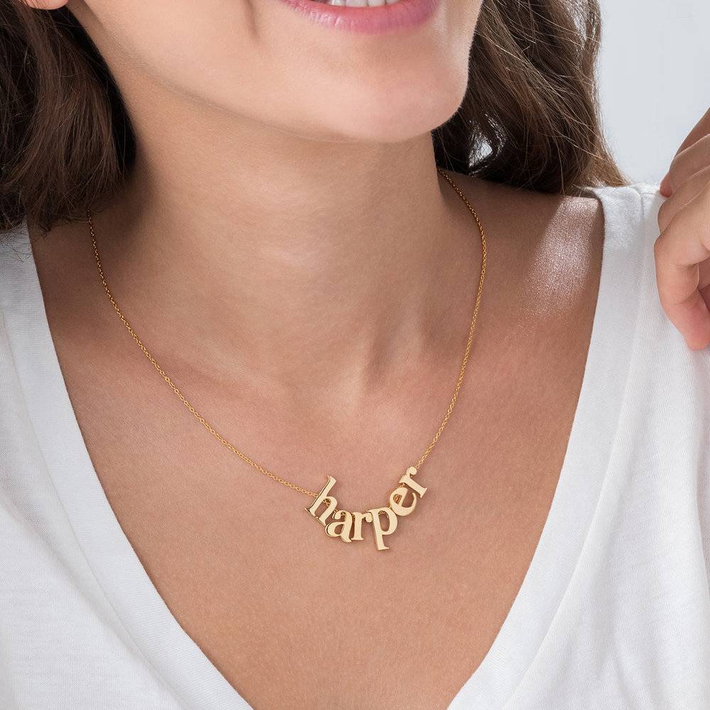 Say My Name Necklace - Gold Plated 