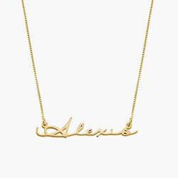 Special Offer! Mon Petit Name Necklace - 14K Yellow Gold