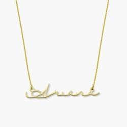 Special Offer! Mon Petit Name Necklace - Gold Plated
