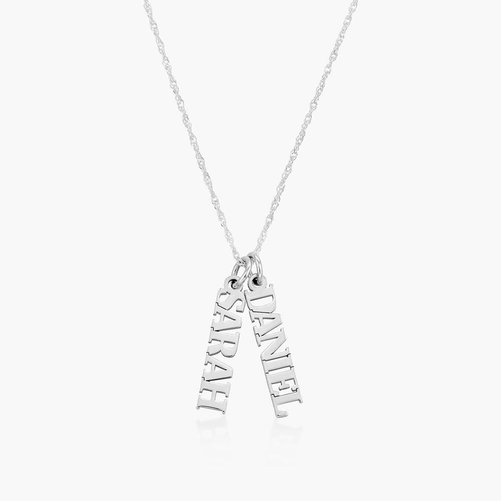 Singapore Chain Name Necklace - Silver