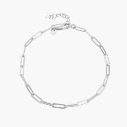 The Showstopper Link Bracelet/Anklet - Sterling Silver
