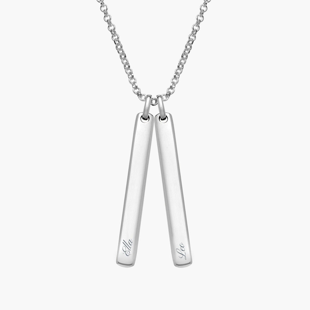 Luna Bar Necklace - Silver - 1