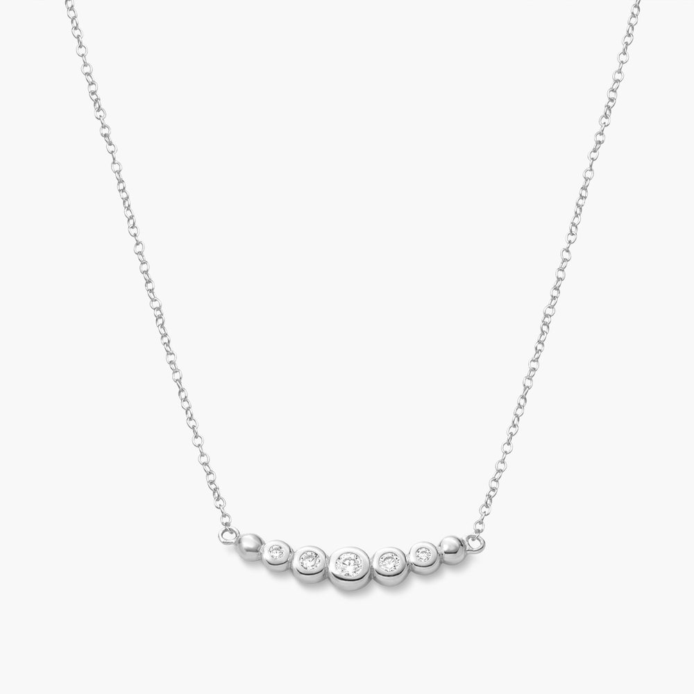 Shimmer Necklace - Silver