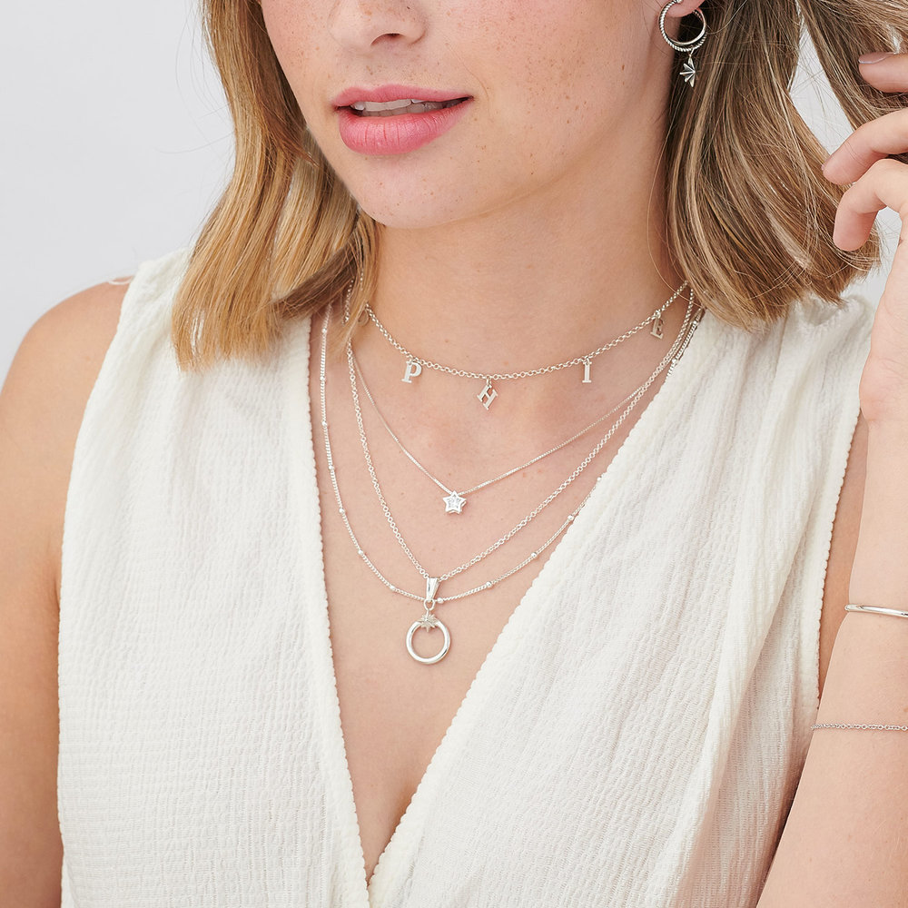 Zen North Star Necklace - Sterling Silver - 3