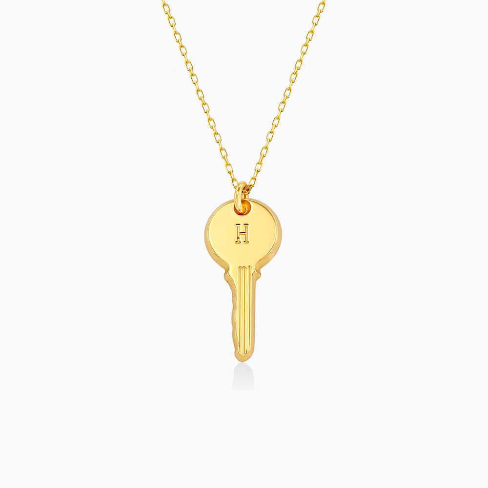 The Key Necklace- 10K Solid Gold