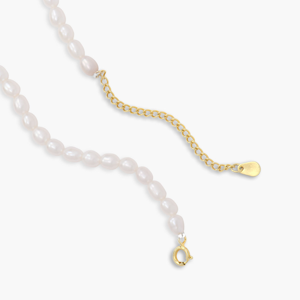 Diana Pearl Necklace - Gold Plated - 4 product photo