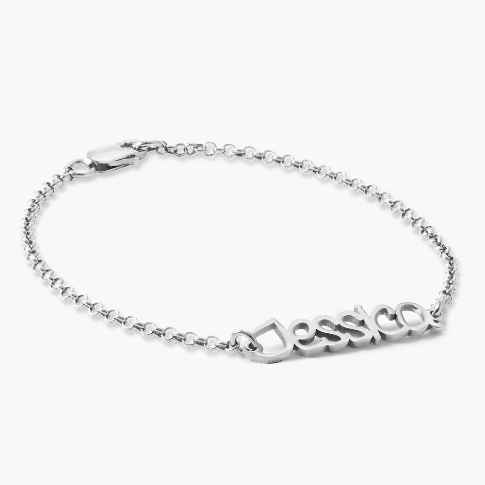 Pixie Name Bracelet - Silver - 1