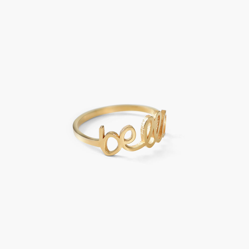 Pixie Name Ring - Vermeil - 1 product photo