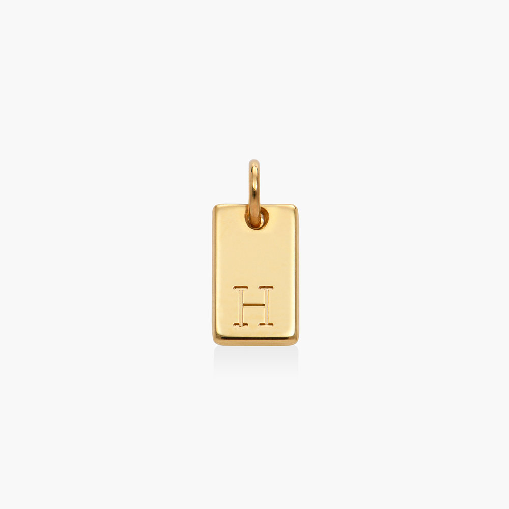 Willow Tag Initial Charm- Gold Plated