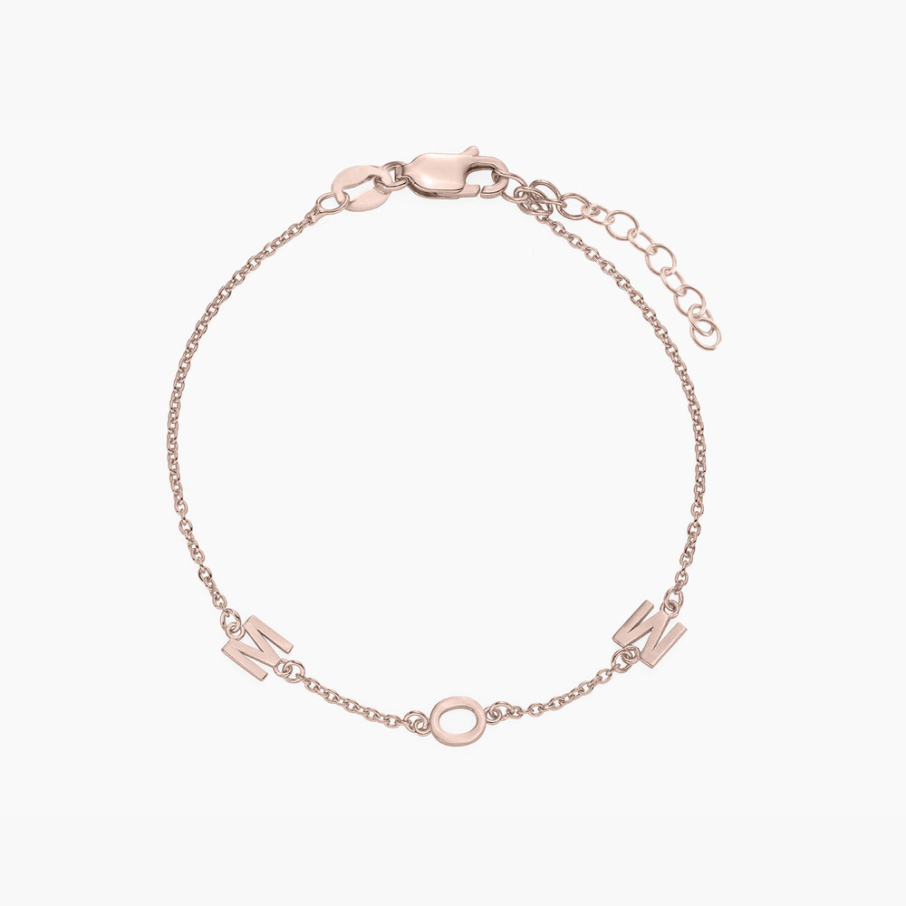 Oak and Luna Inez Initial Bracelet/Anklet with Diamond