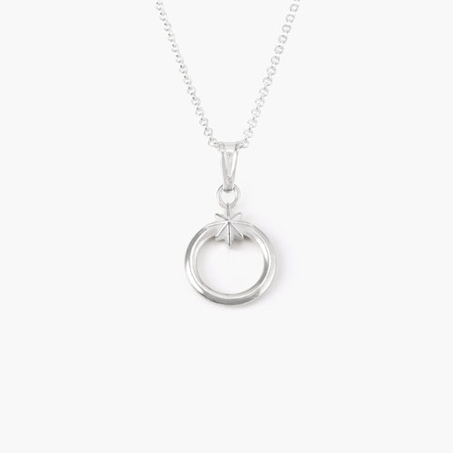 Zen North Star Necklace - Sterling Silver product photo