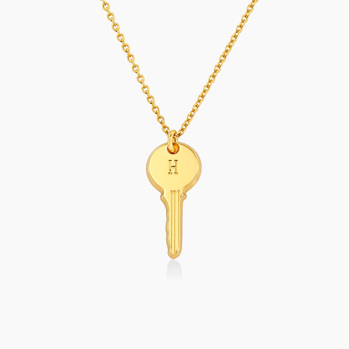 The key necklace - Gold Vermeil product photo