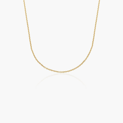 Cable Chain Necklace - 14K Yellow Gold product photo