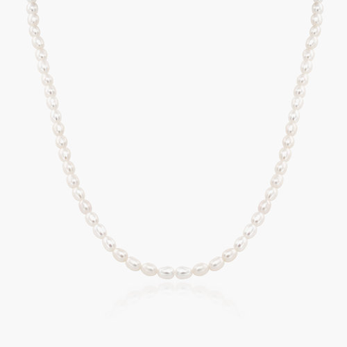 Diana Pearl Necklace - Gold Plated product photo