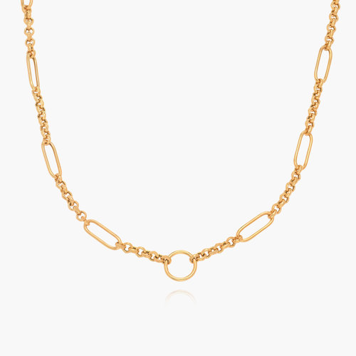 Statement Oval Links Chain - Gold Vermeil product photo