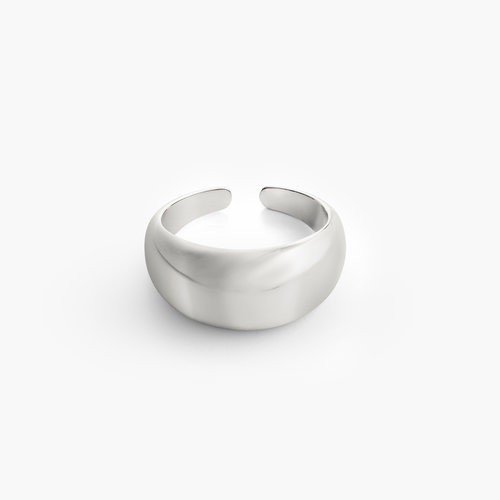 Dome Open Ring - Sterling Silver product photo