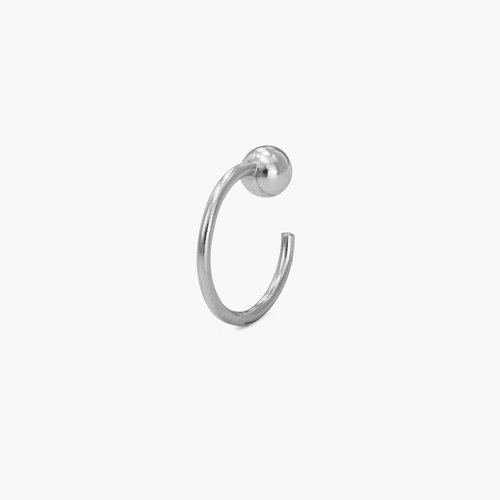 Having a Ball Hoop Earrings - Sterling Silver product photo